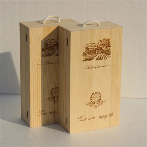 Paulownia Wood Wine Box